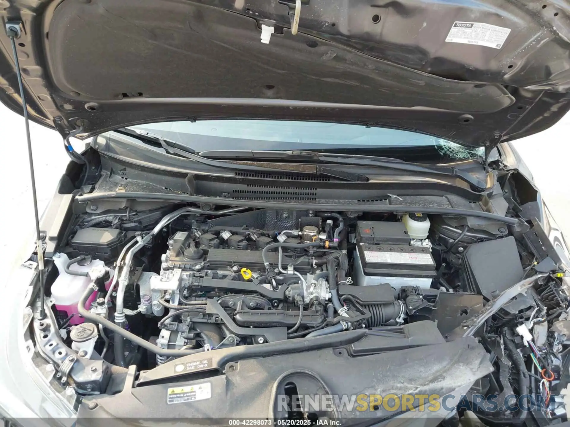 10 Photograph of a damaged car JTNC4MBE4S3242238 TOYOTA COROLLA 2025