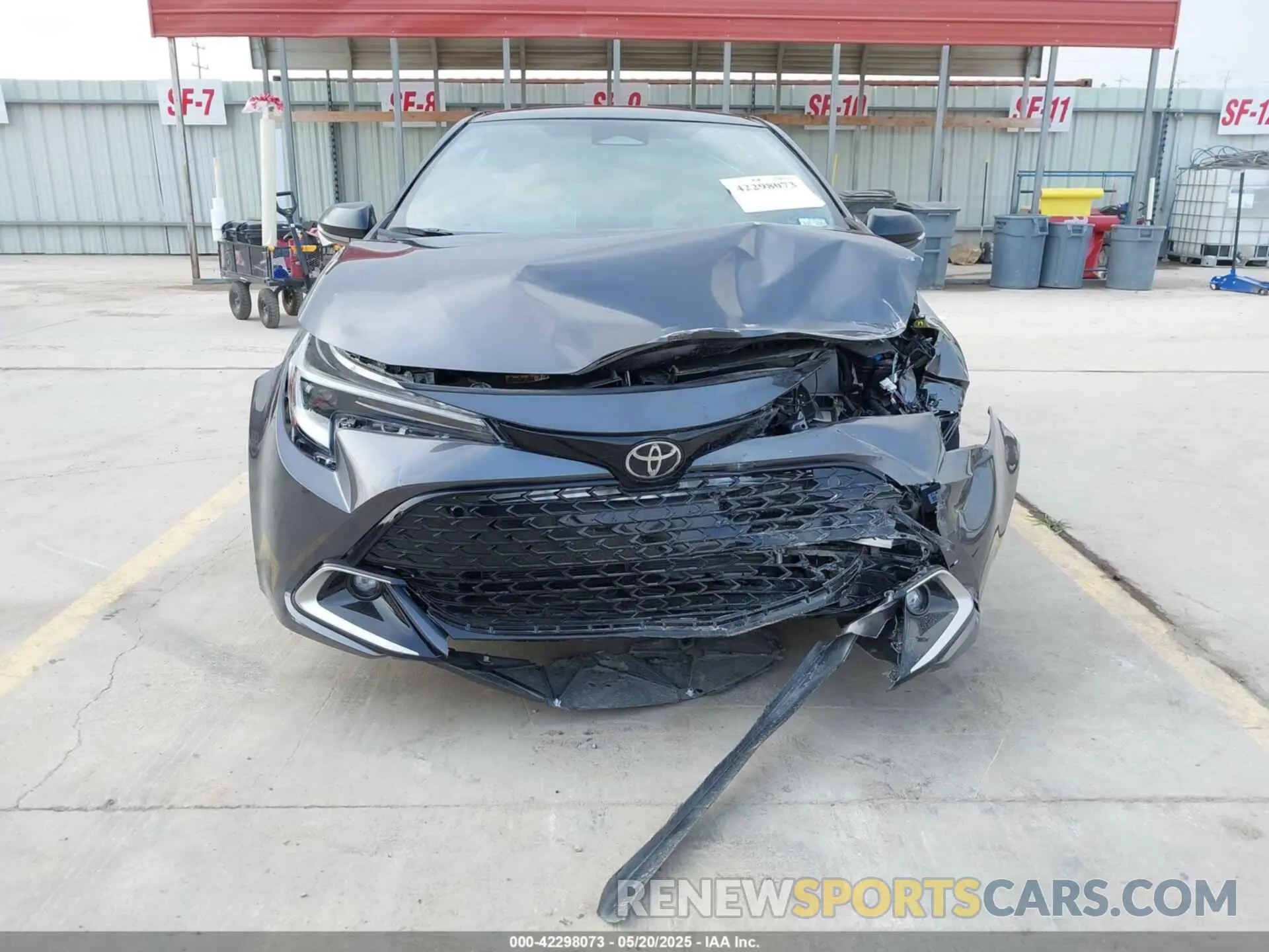 12 Photograph of a damaged car JTNC4MBE4S3242238 TOYOTA COROLLA 2025