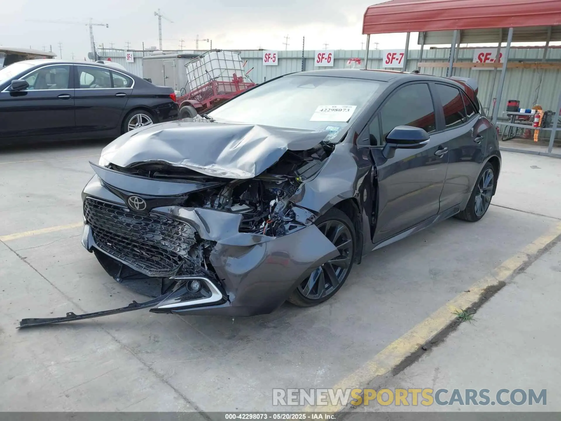 2 Photograph of a damaged car JTNC4MBE4S3242238 TOYOTA COROLLA 2025