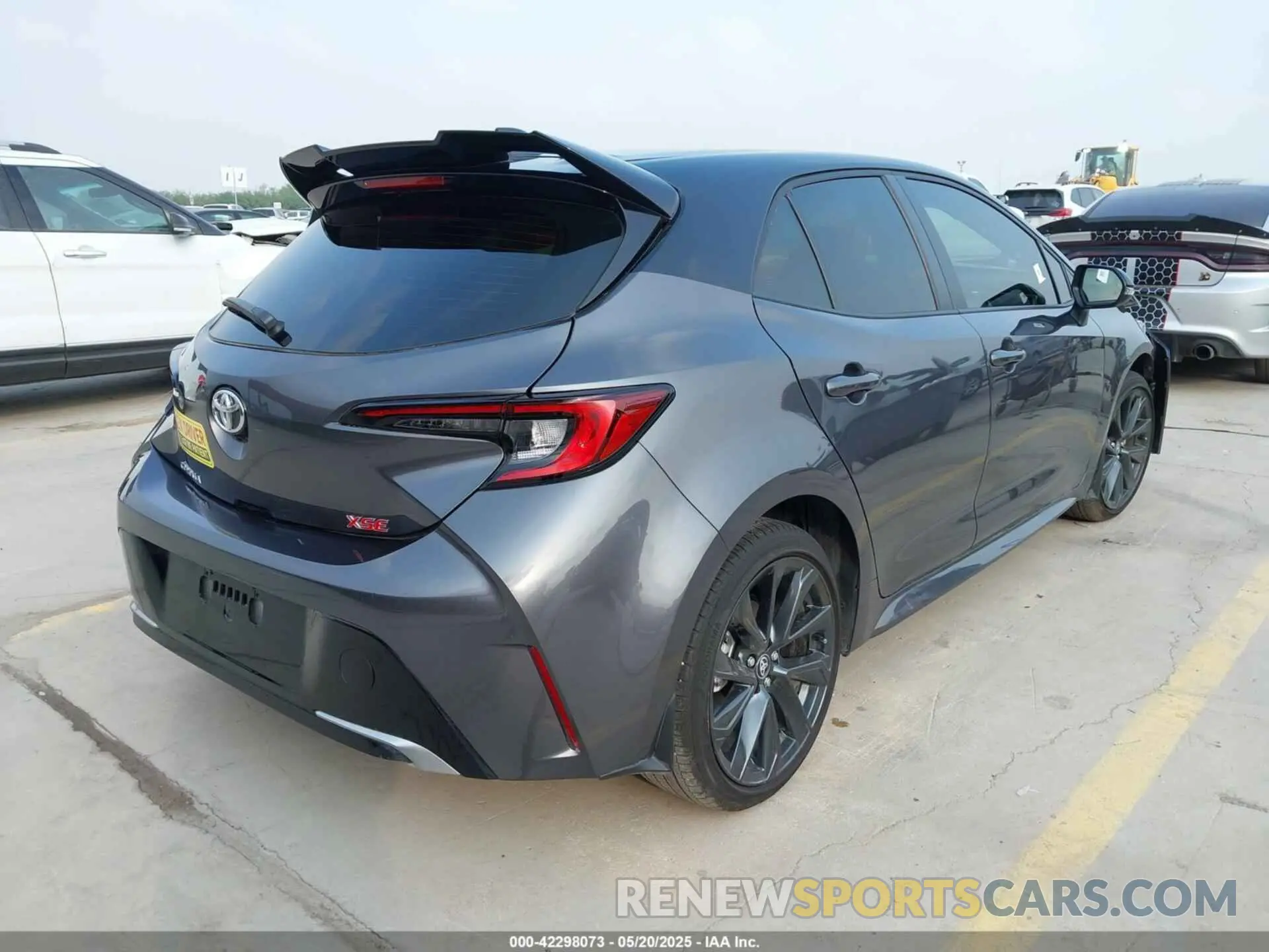 4 Photograph of a damaged car JTNC4MBE4S3242238 TOYOTA COROLLA 2025