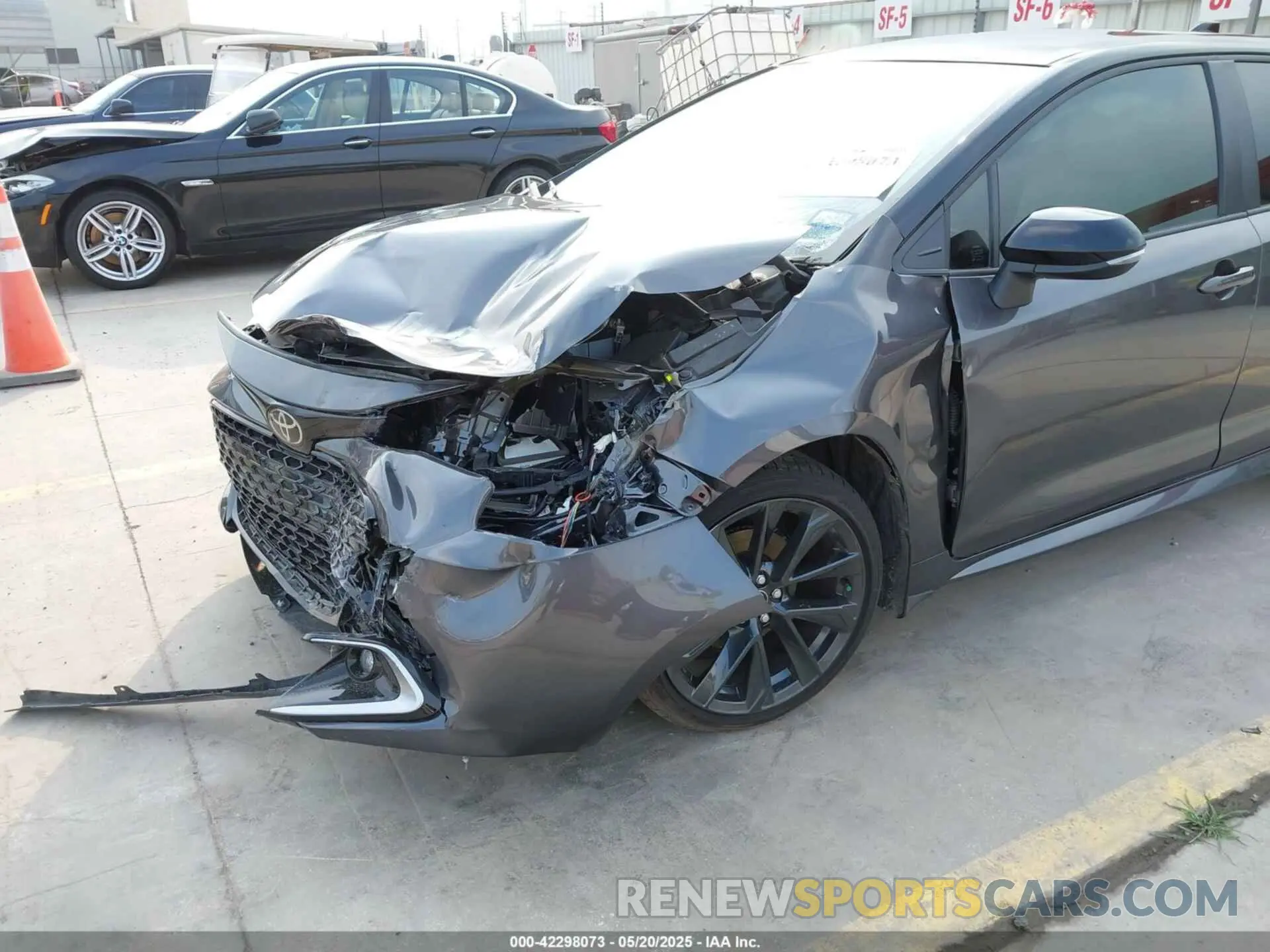 6 Photograph of a damaged car JTNC4MBE4S3242238 TOYOTA COROLLA 2025