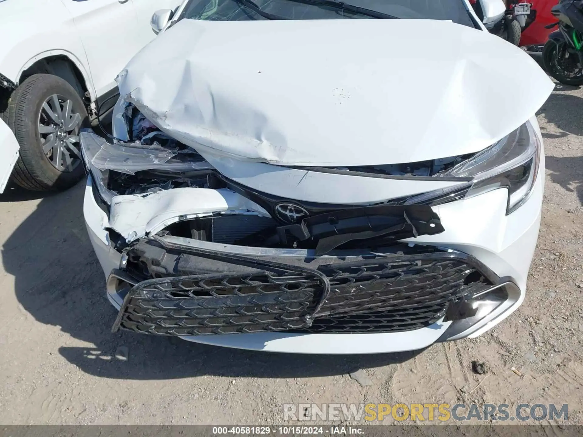 12 Photograph of a damaged car JTNC4MBE7S3236465 TOYOTA COROLLA 2025