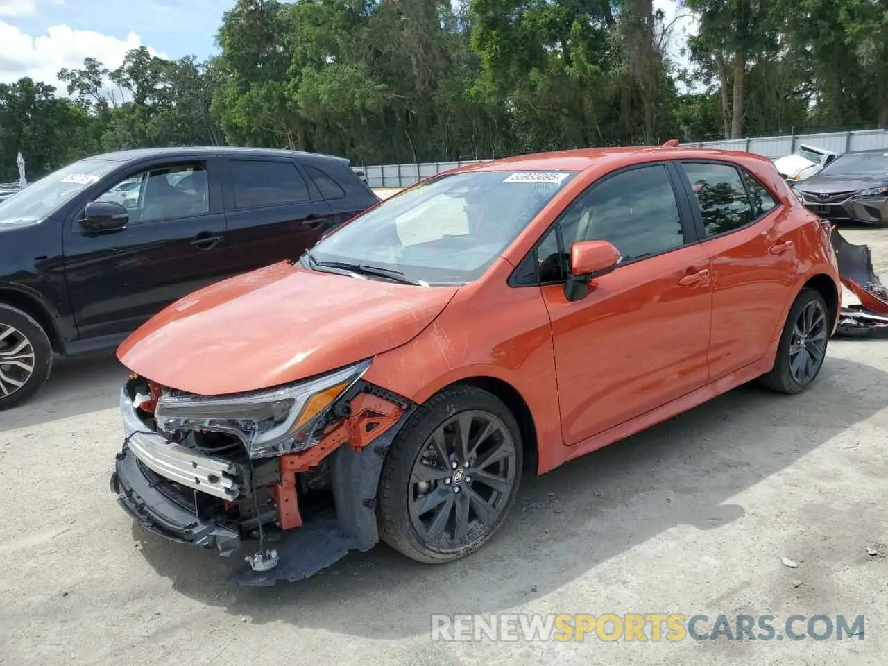 1 Photograph of a damaged car JTNC4MBE7S3244890 TOYOTA COROLLA 2025