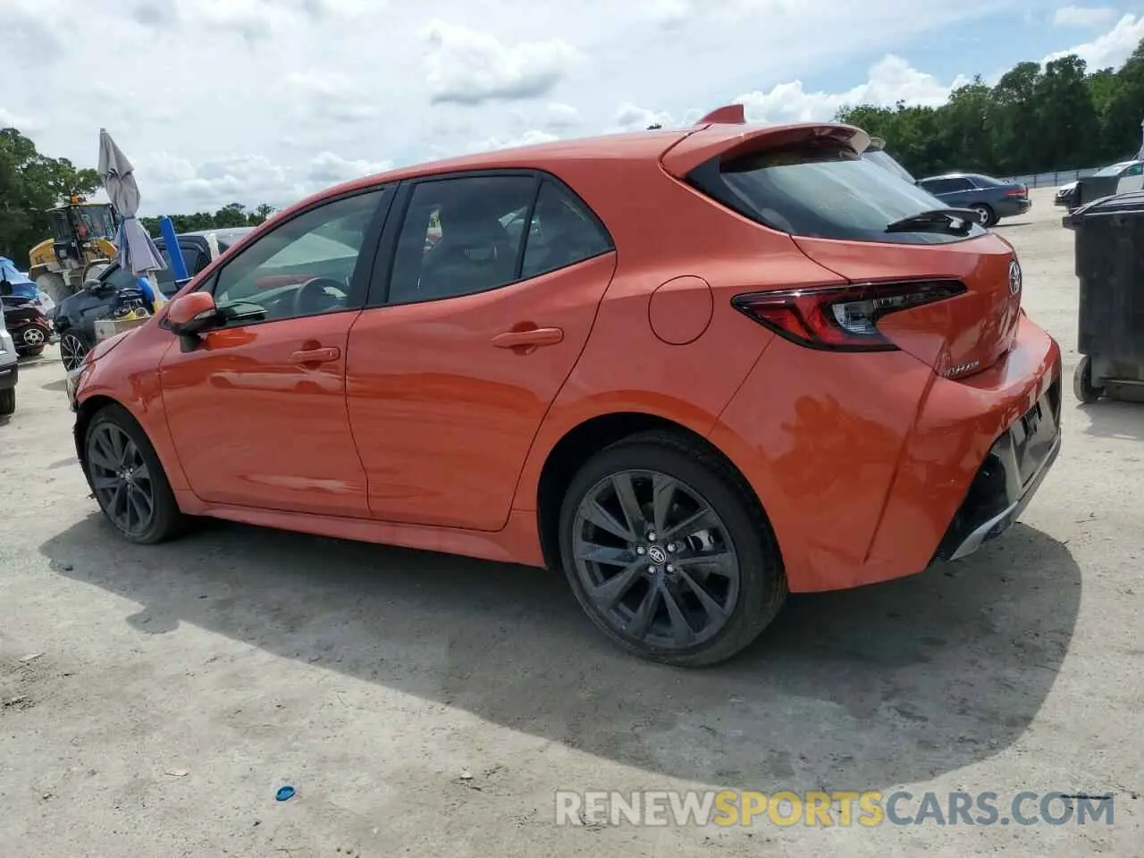 2 Photograph of a damaged car JTNC4MBE7S3244890 TOYOTA COROLLA 2025