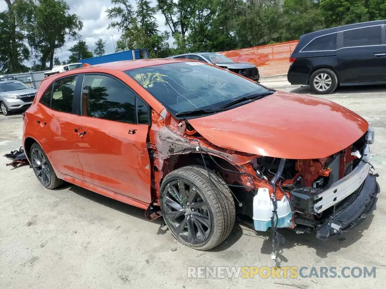 4 Photograph of a damaged car JTNC4MBE7S3244890 TOYOTA COROLLA 2025