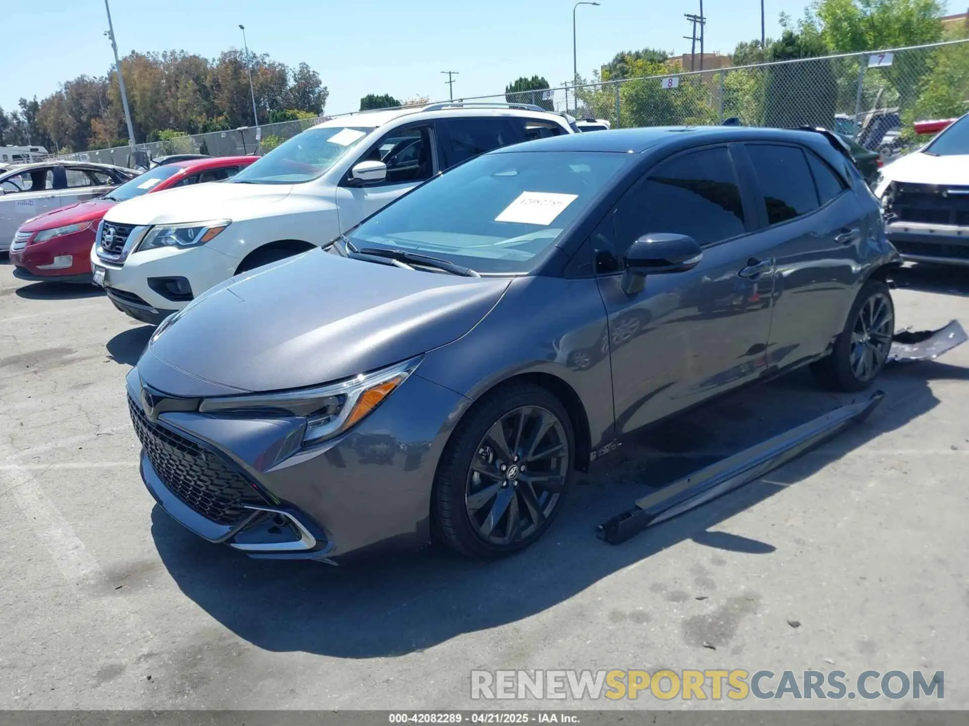 2 Photograph of a damaged car JTNC4MBE8S3236331 TOYOTA COROLLA 2025