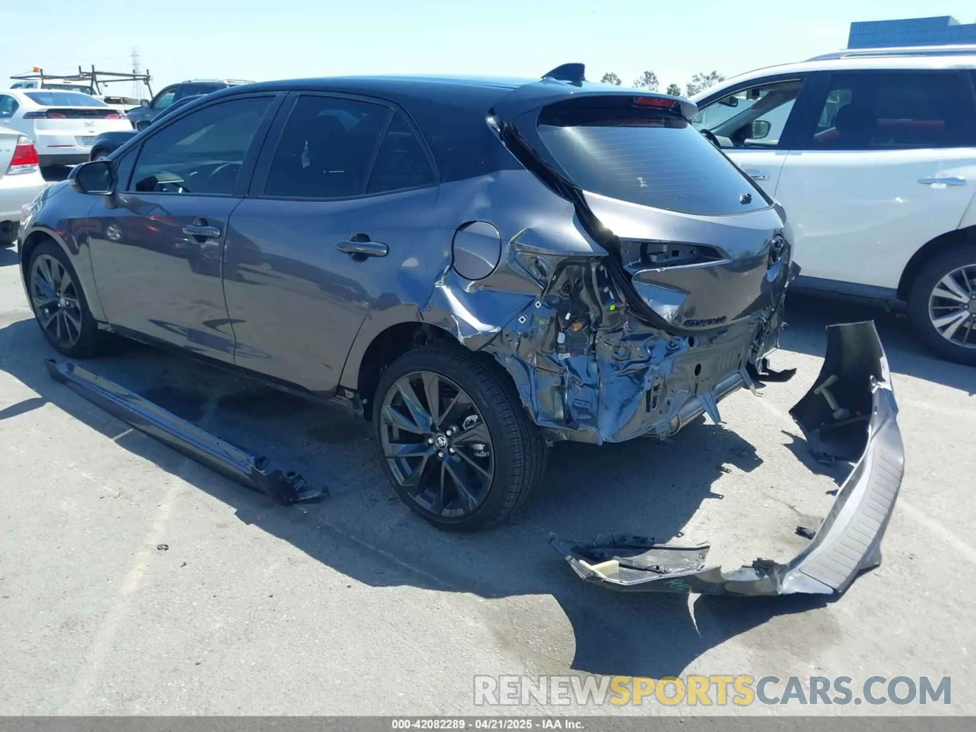 3 Photograph of a damaged car JTNC4MBE8S3236331 TOYOTA COROLLA 2025