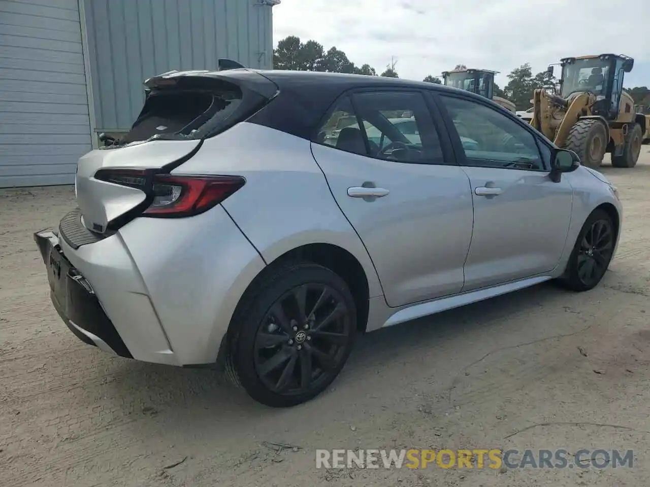 3 Photograph of a damaged car JTNC4MBE9S3235415 TOYOTA COROLLA 2025