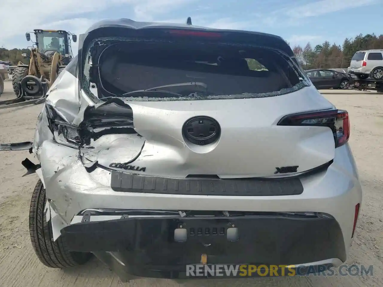 6 Photograph of a damaged car JTNC4MBE9S3235415 TOYOTA COROLLA 2025