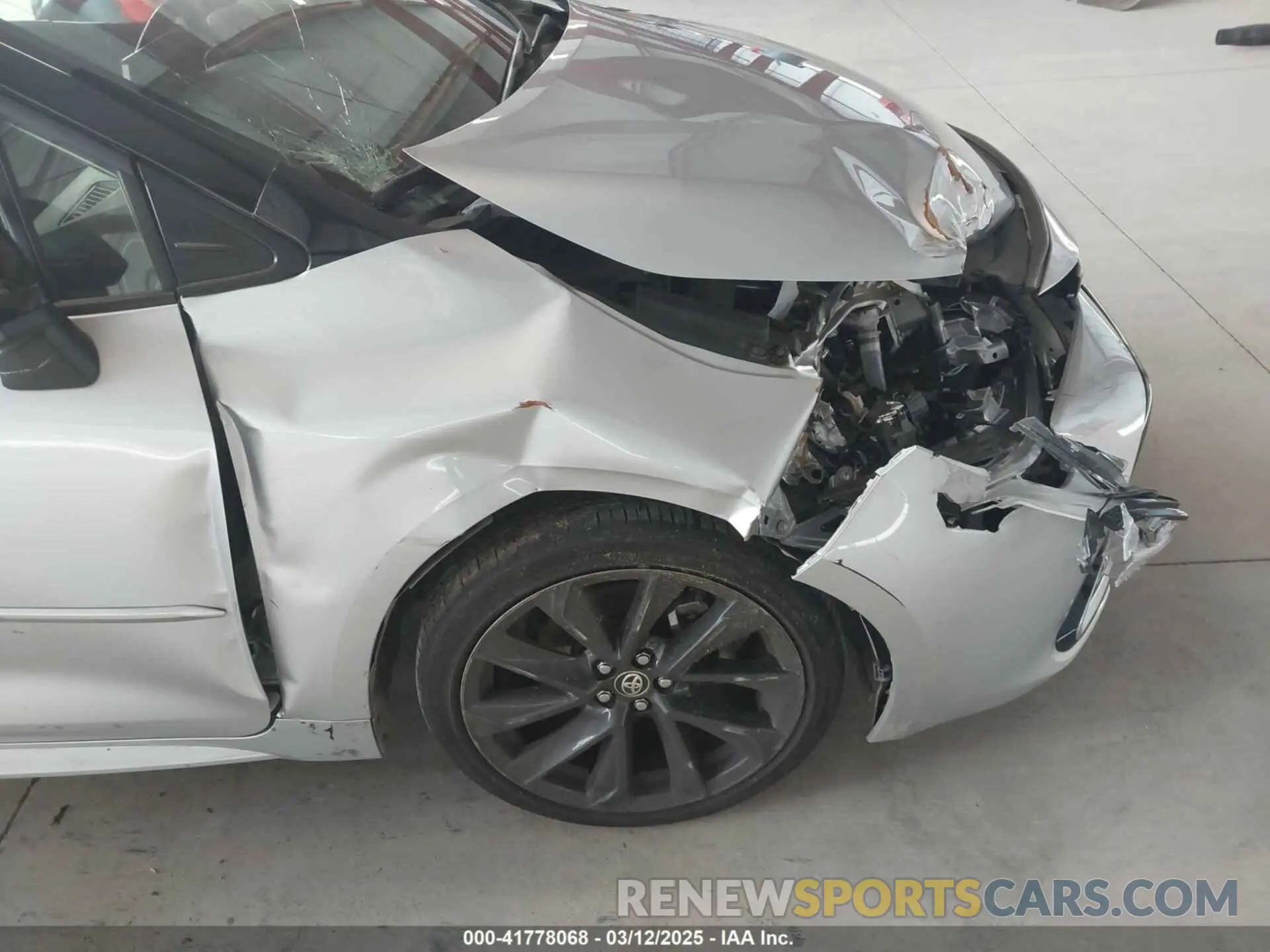 6 Photograph of a damaged car JTNC4MBE9S3236452 TOYOTA COROLLA 2025