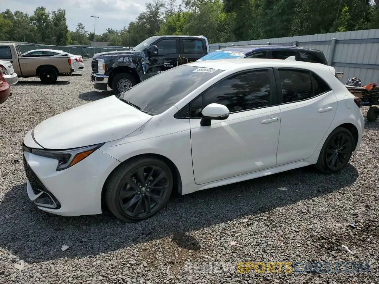 1 Photograph of a damaged car JTNC4MBE9S3239058 TOYOTA COROLLA 2025