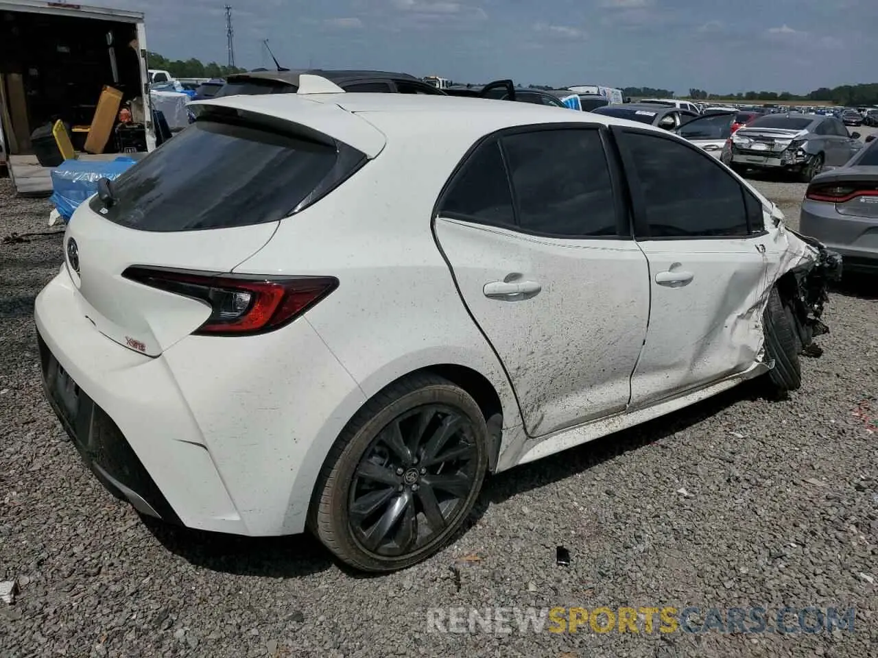 3 Photograph of a damaged car JTNC4MBE9S3239058 TOYOTA COROLLA 2025
