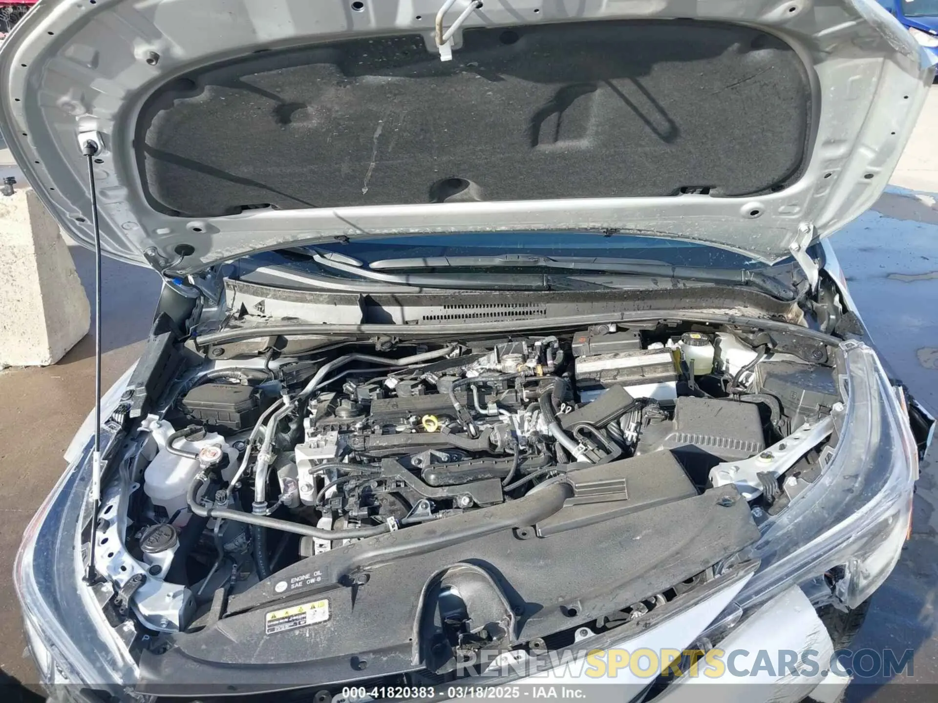 10 Photograph of a damaged car JTNC4MBEXS3242177 TOYOTA COROLLA 2025