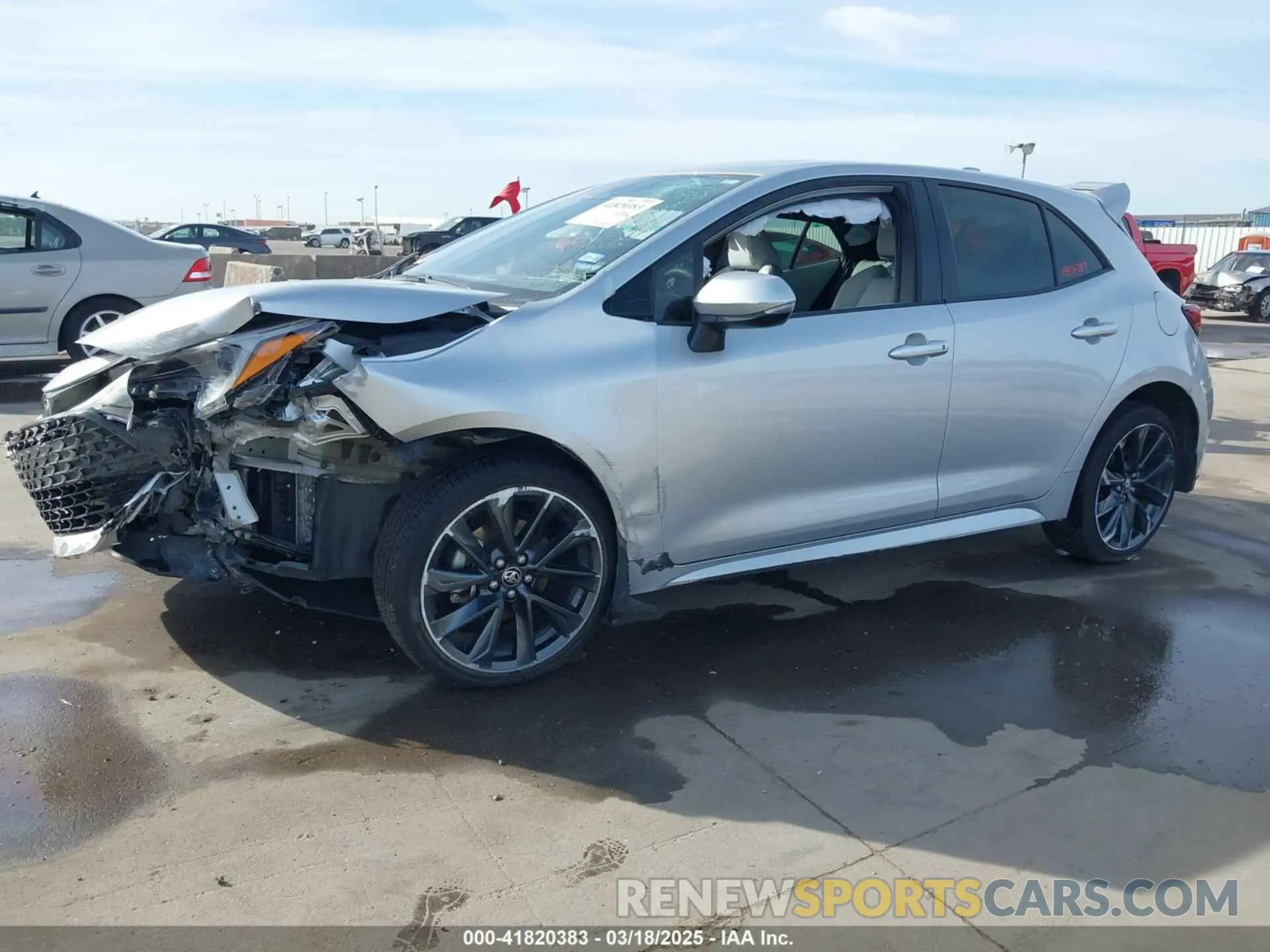 13 Photograph of a damaged car JTNC4MBEXS3242177 TOYOTA COROLLA 2025