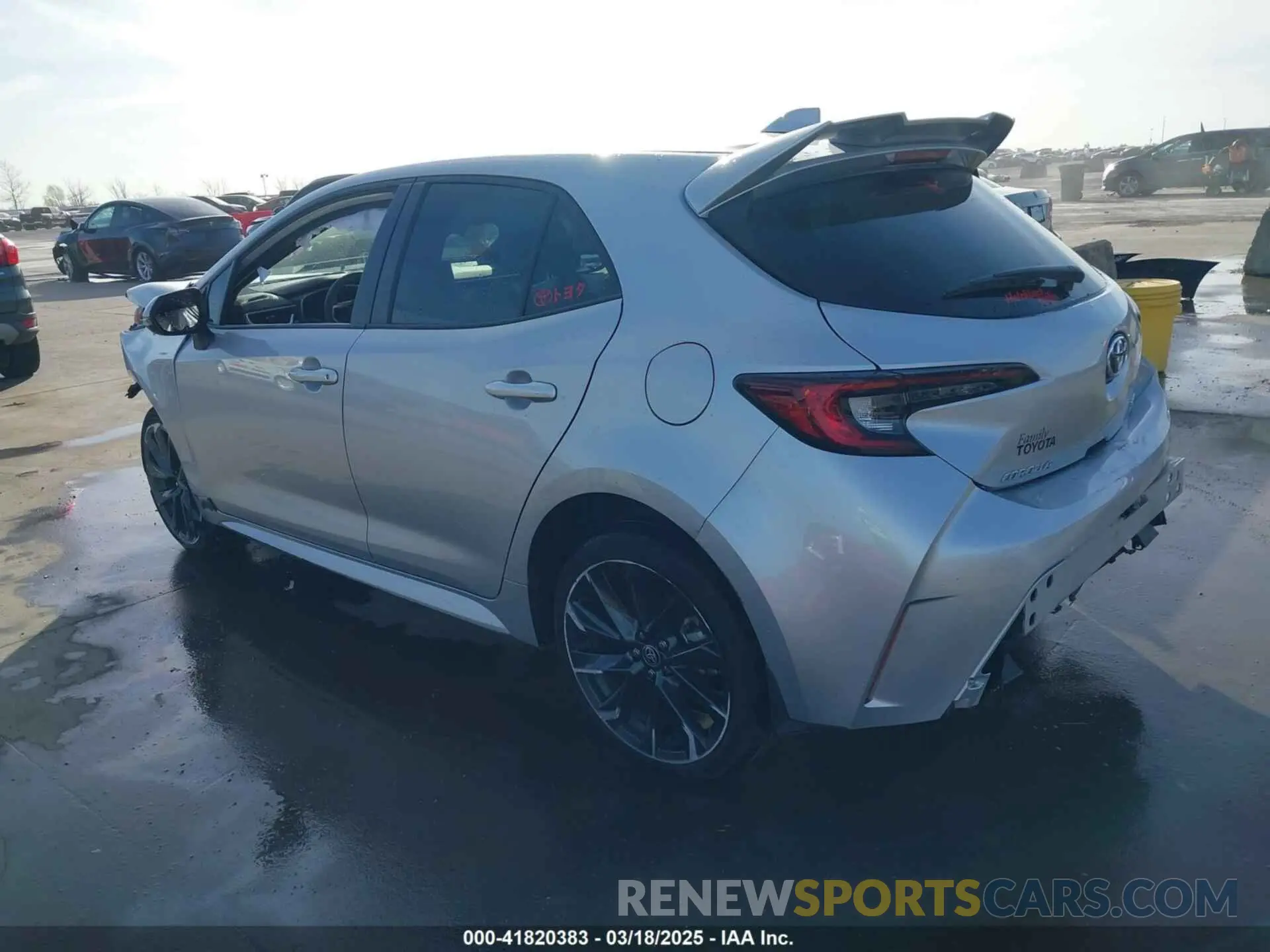 3 Photograph of a damaged car JTNC4MBEXS3242177 TOYOTA COROLLA 2025