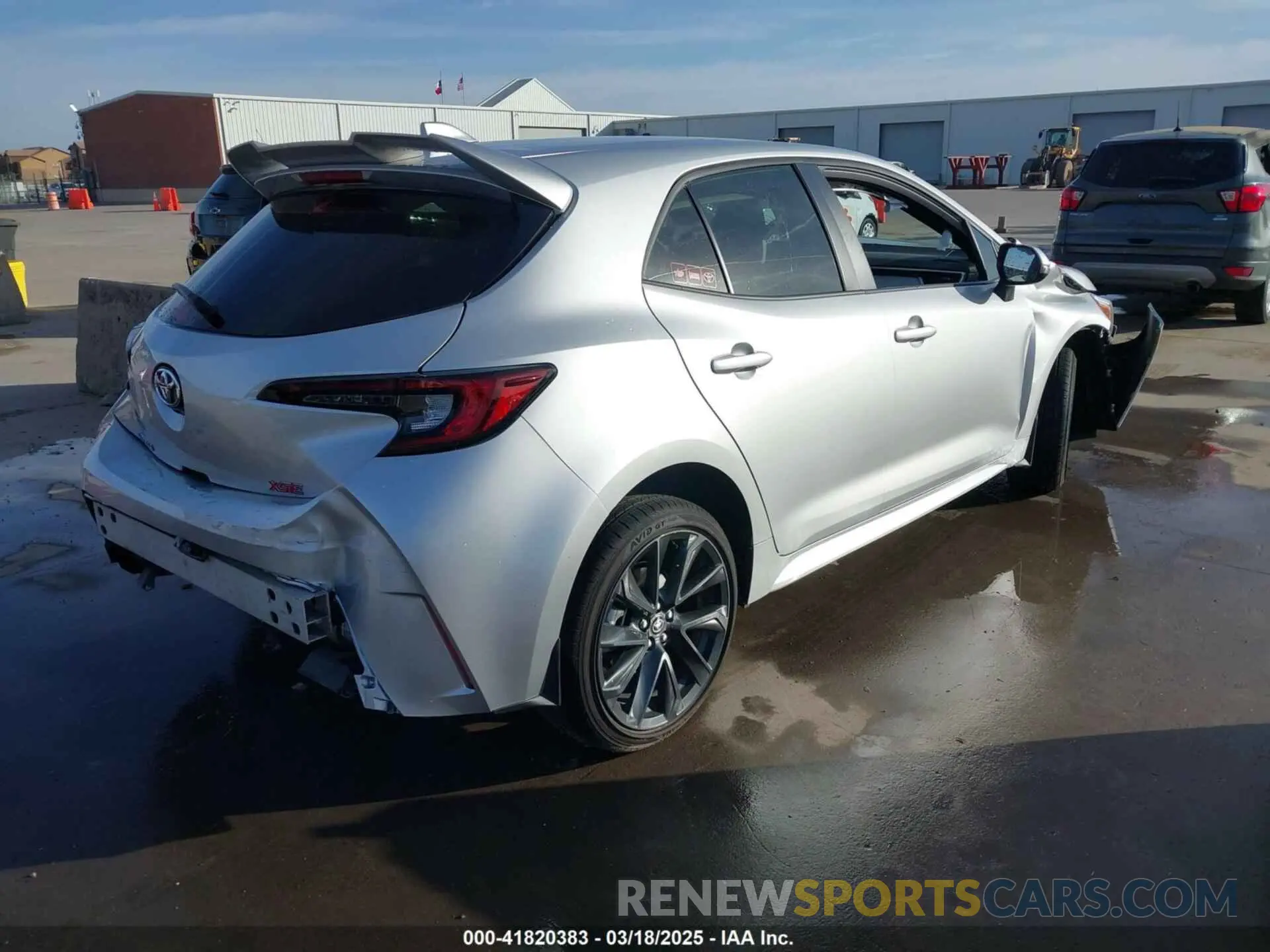 4 Photograph of a damaged car JTNC4MBEXS3242177 TOYOTA COROLLA 2025