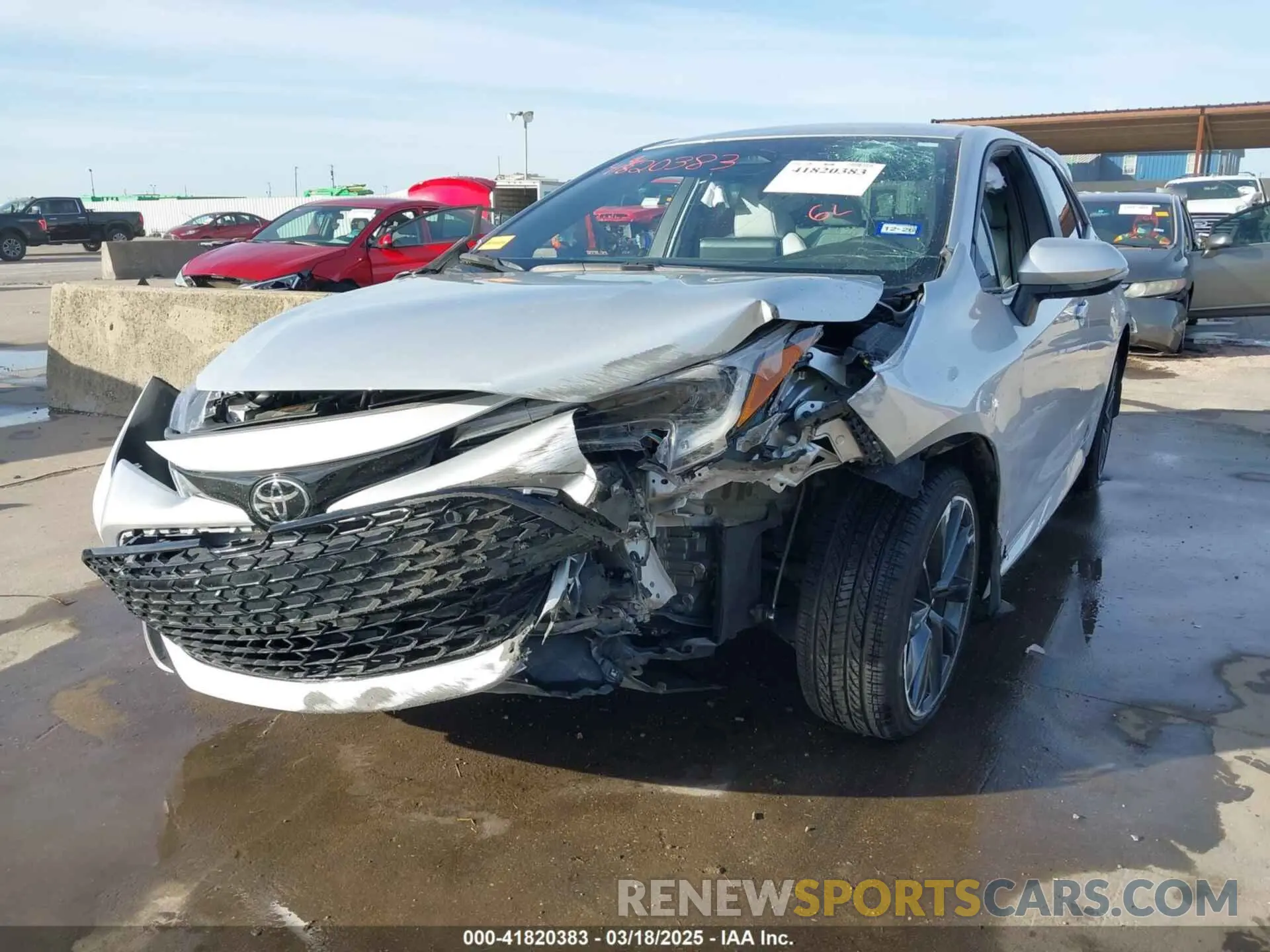 6 Photograph of a damaged car JTNC4MBEXS3242177 TOYOTA COROLLA 2025