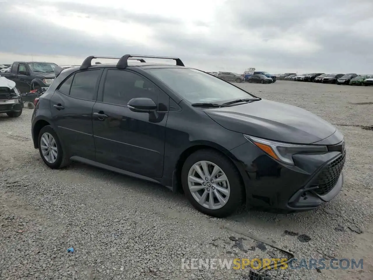 4 Photograph of a damaged car JTND4MBE1S3238412 TOYOTA COROLLA 2025