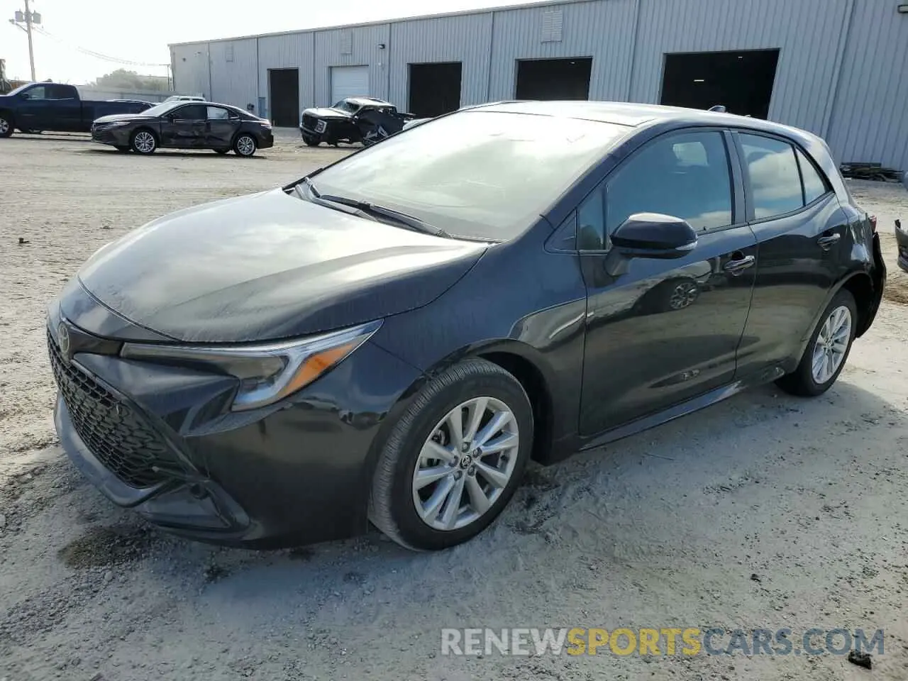 1 Photograph of a damaged car JTND4MBE1S3238457 TOYOTA COROLLA 2025