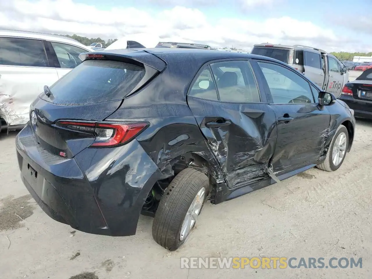 3 Photograph of a damaged car JTND4MBE1S3238457 TOYOTA COROLLA 2025