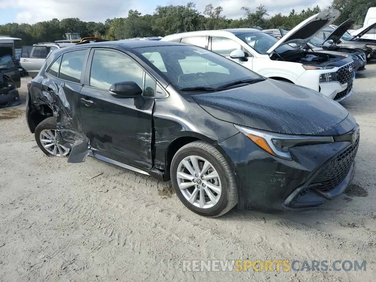4 Photograph of a damaged car JTND4MBE1S3238457 TOYOTA COROLLA 2025