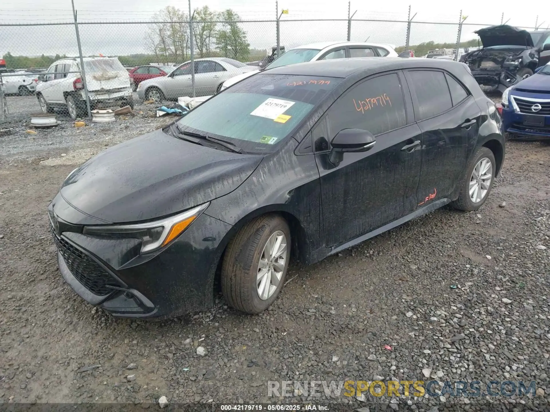 2 Photograph of a damaged car JTND4MBE2S3234238 TOYOTA COROLLA 2025