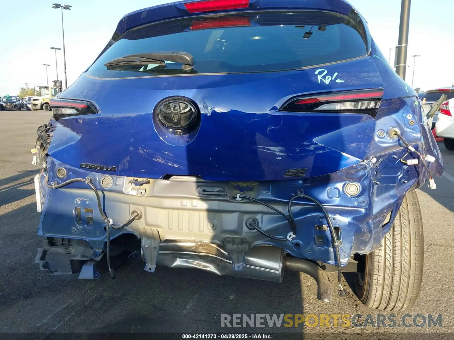 6 Photograph of a damaged car JTND4MBE2S3237978 TOYOTA COROLLA 2025
