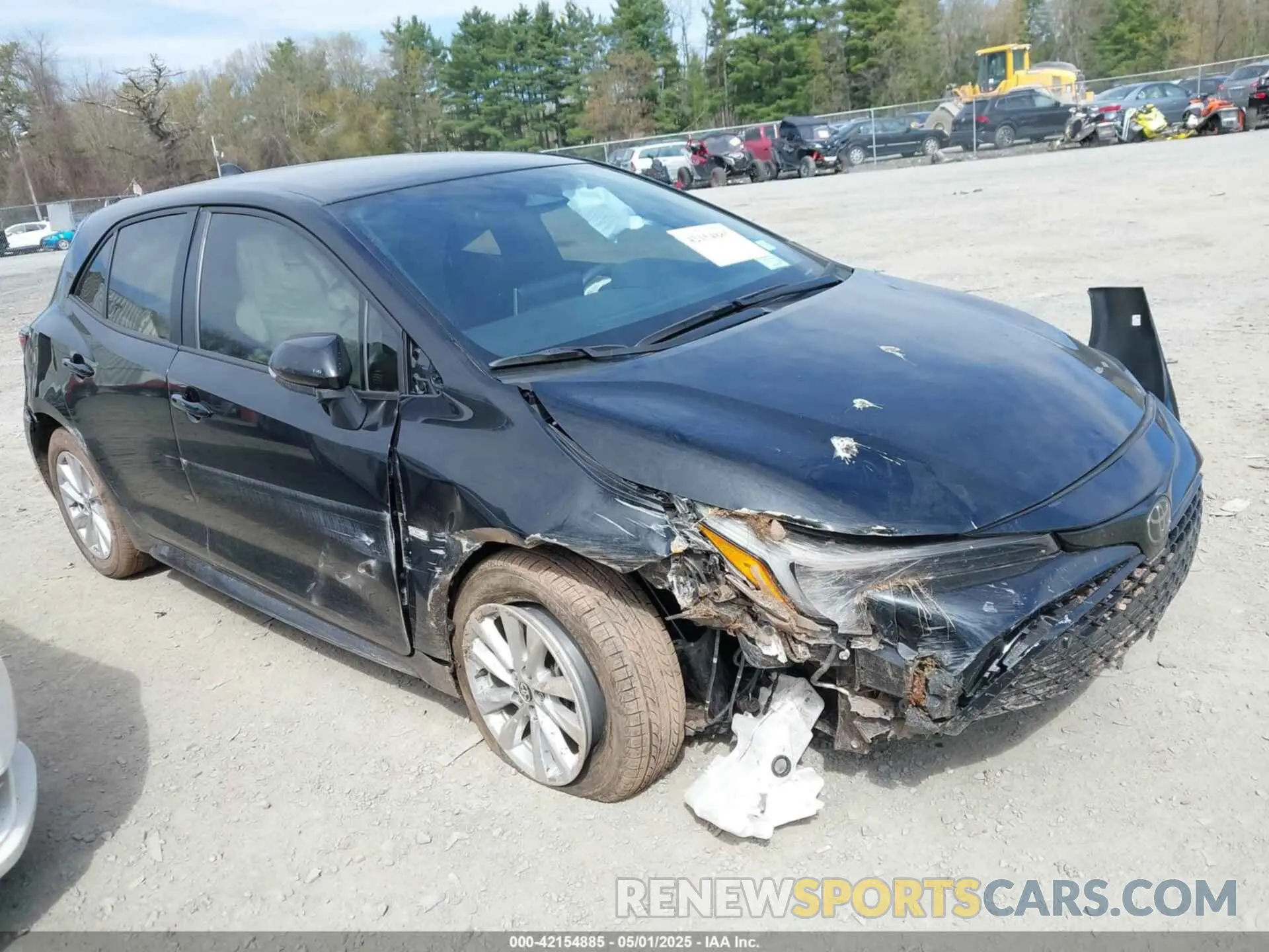 1 Photograph of a damaged car JTND4MBE3S3233762 TOYOTA COROLLA 2025