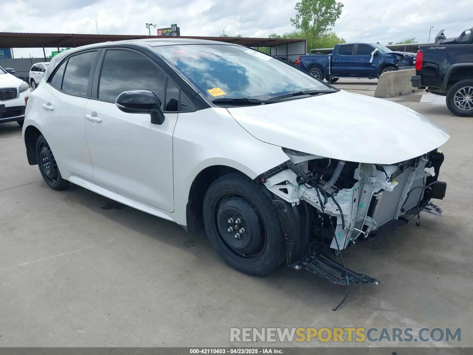 1 Photograph of a damaged car JTND4MBE3S3242185 TOYOTA COROLLA 2025