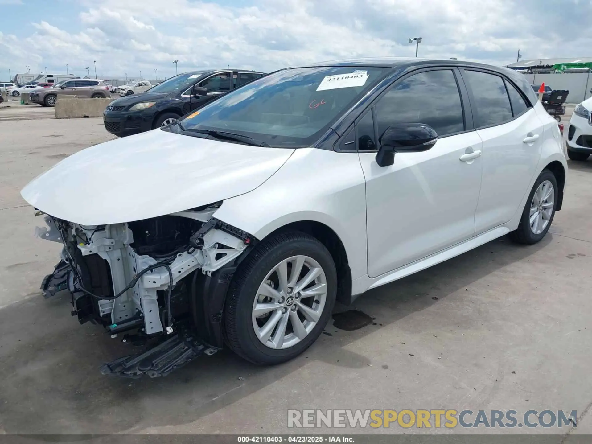 2 Photograph of a damaged car JTND4MBE3S3242185 TOYOTA COROLLA 2025