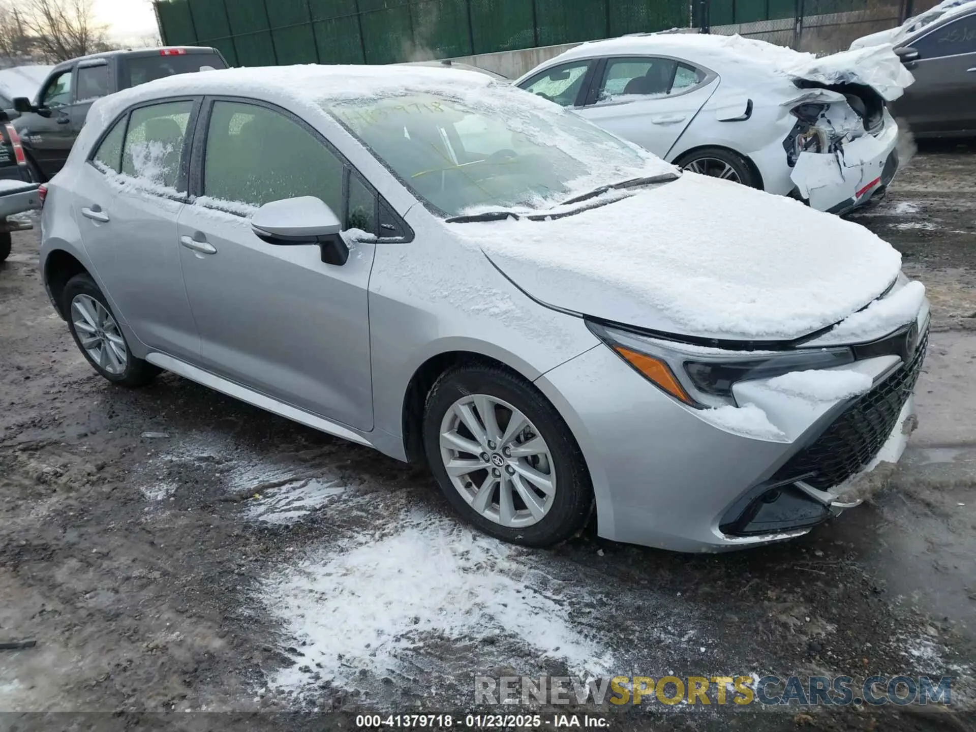 1 Photograph of a damaged car JTND4MBE6S3233643 TOYOTA COROLLA 2025
