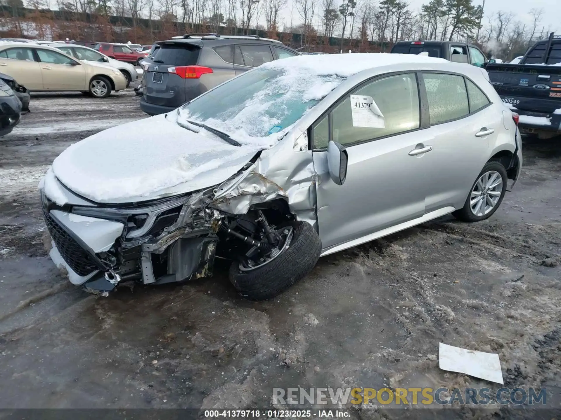 2 Photograph of a damaged car JTND4MBE6S3233643 TOYOTA COROLLA 2025