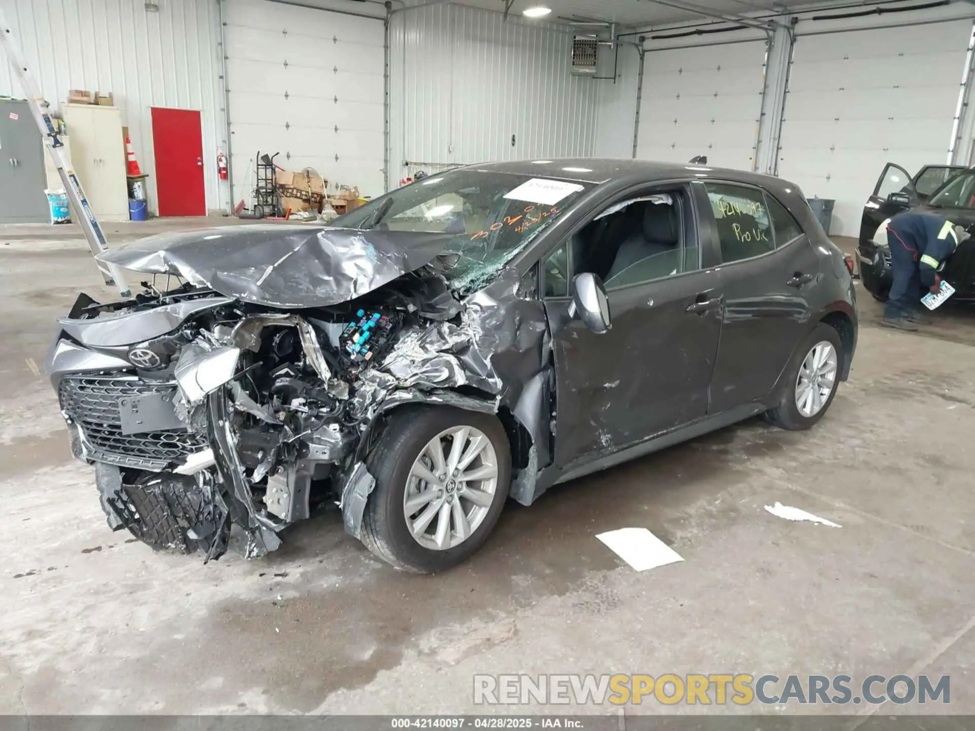 2 Photograph of a damaged car JTND4MBE6S3233741 TOYOTA COROLLA 2025