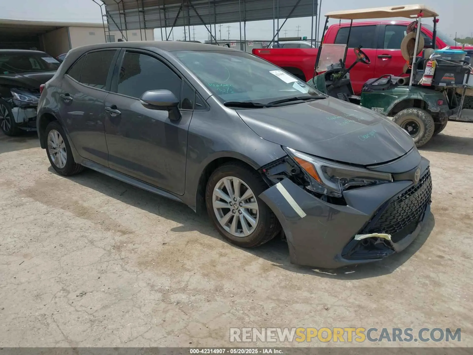 1 Photograph of a damaged car JTND4MBE6S3241970 TOYOTA COROLLA 2025