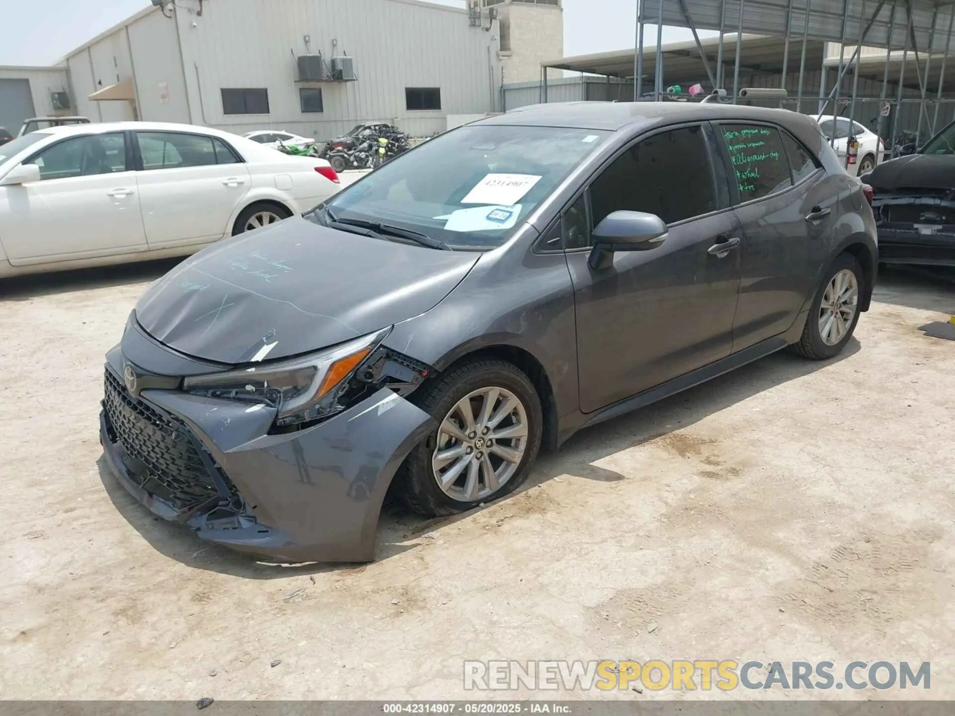 2 Photograph of a damaged car JTND4MBE6S3241970 TOYOTA COROLLA 2025