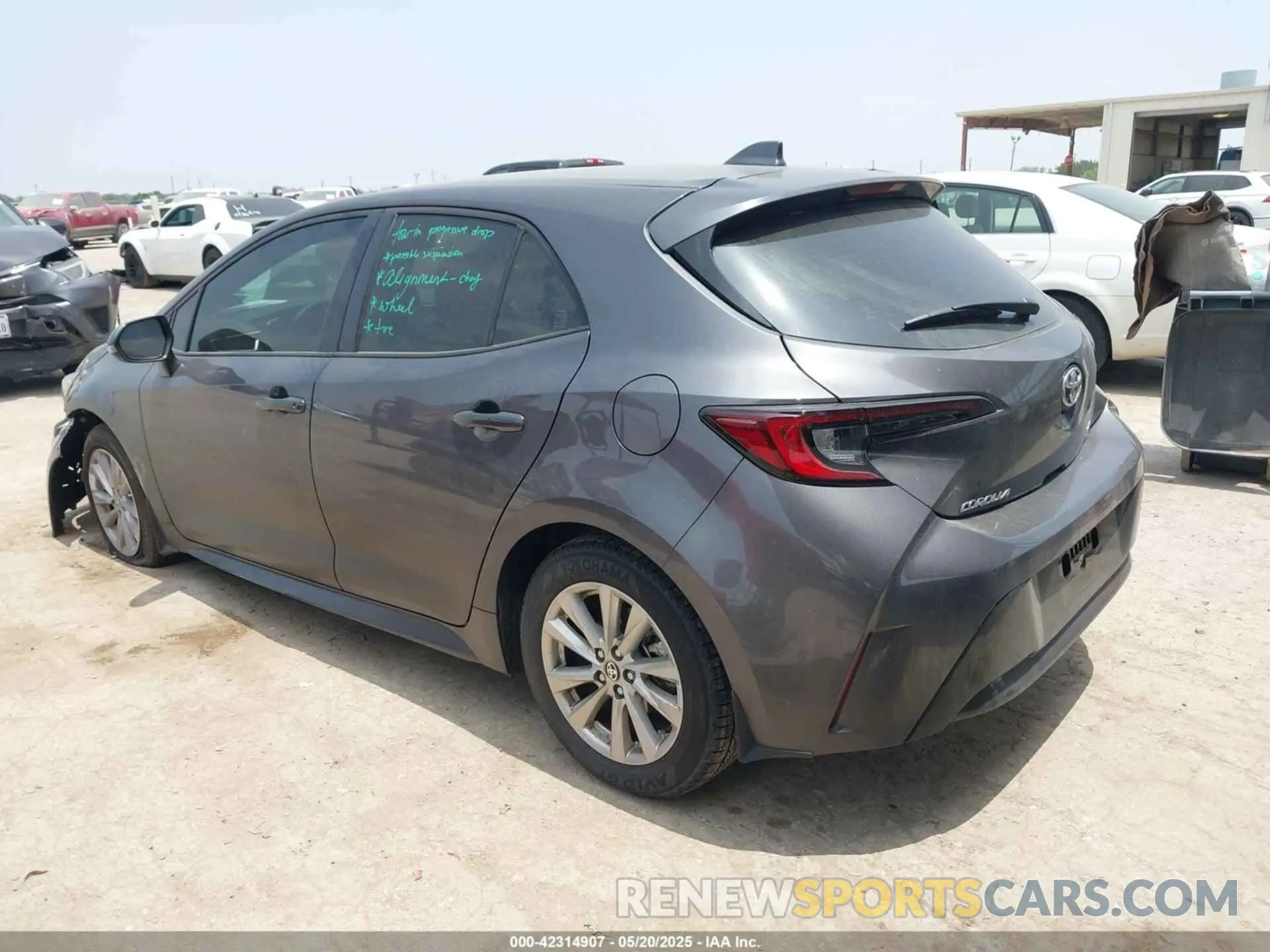 3 Photograph of a damaged car JTND4MBE6S3241970 TOYOTA COROLLA 2025