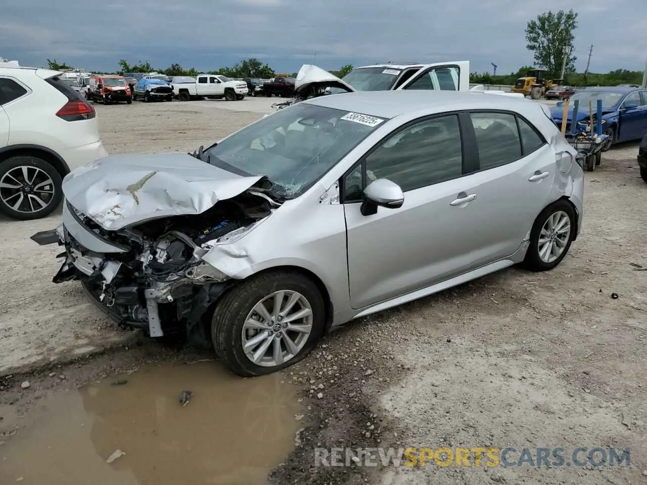 1 Photograph of a damaged car JTND4MBE7S3242741 TOYOTA COROLLA 2025