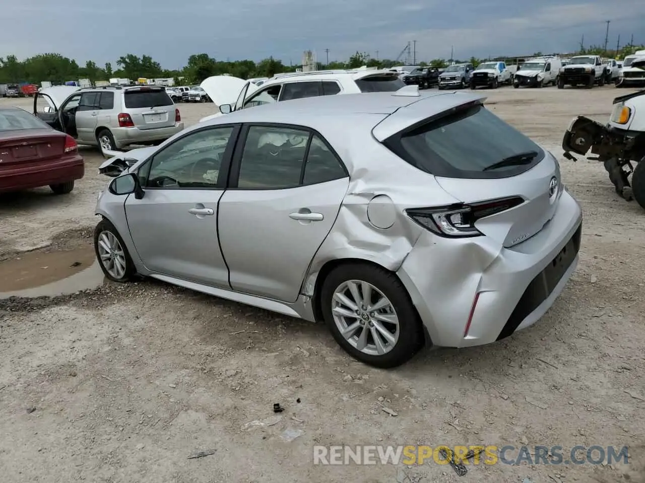 2 Photograph of a damaged car JTND4MBE7S3242741 TOYOTA COROLLA 2025