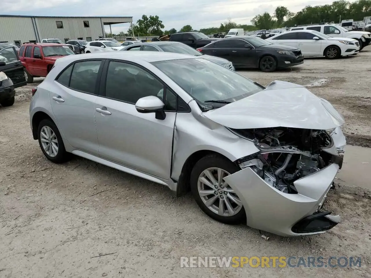 4 Photograph of a damaged car JTND4MBE7S3242741 TOYOTA COROLLA 2025