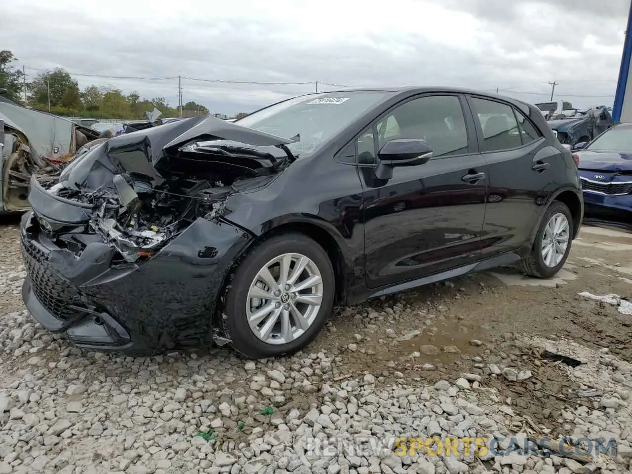 1 Photograph of a damaged car JTND4MBE9S3234561 TOYOTA COROLLA 2025