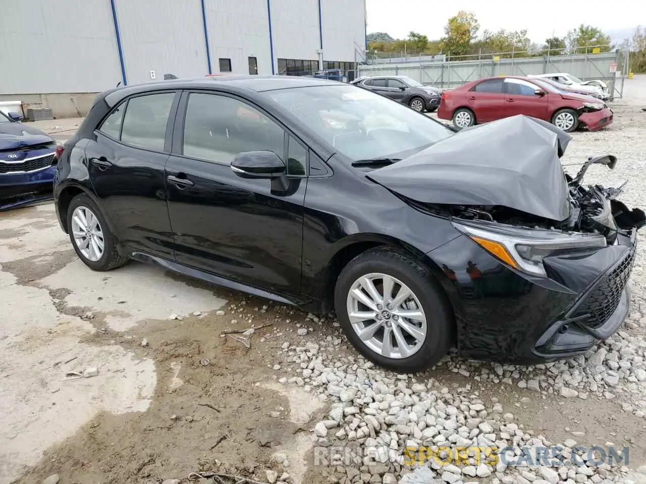 4 Photograph of a damaged car JTND4MBE9S3234561 TOYOTA COROLLA 2025