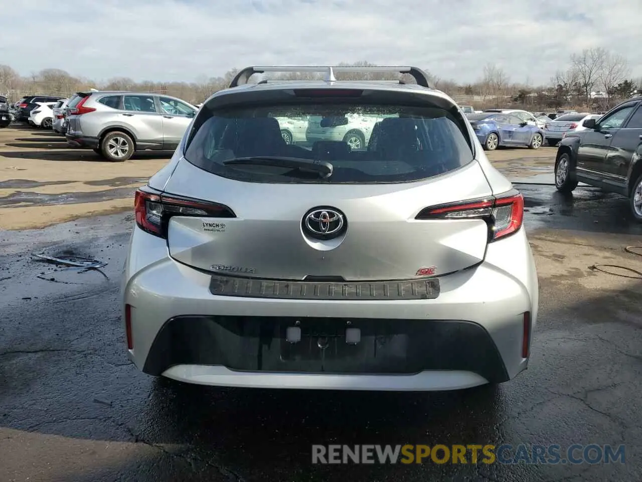 6 Photograph of a damaged car JTND4MBEXS3233550 TOYOTA COROLLA 2025