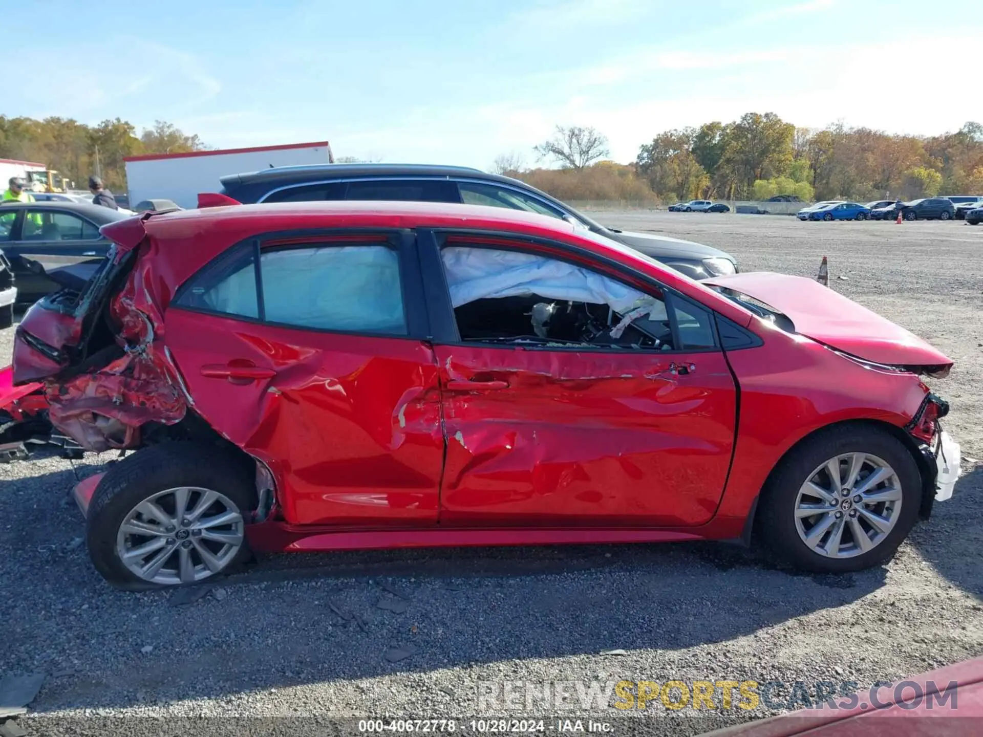 13 Photograph of a damaged car JTND4MBEXS3234262 TOYOTA COROLLA 2025