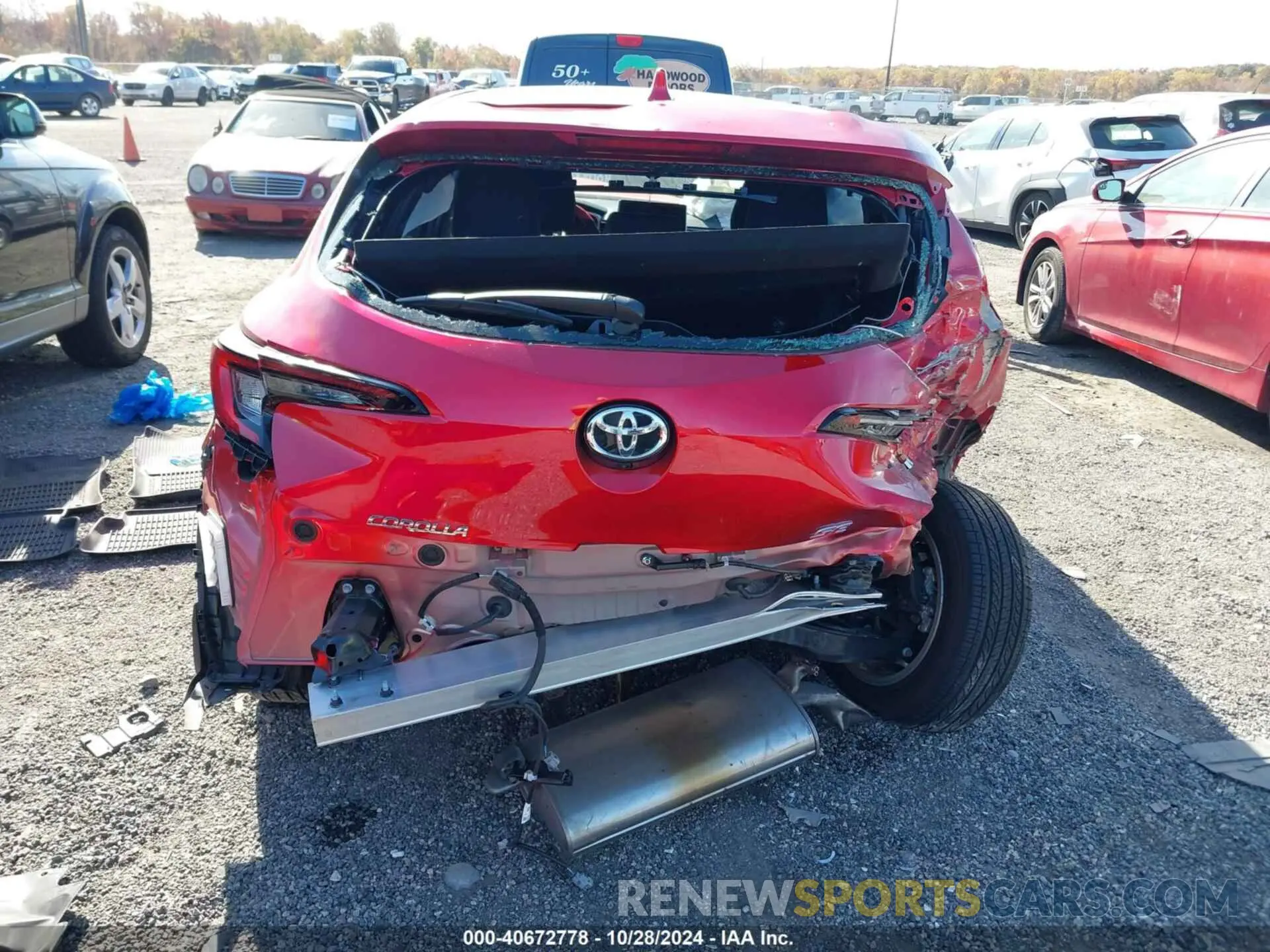 16 Photograph of a damaged car JTND4MBEXS3234262 TOYOTA COROLLA 2025
