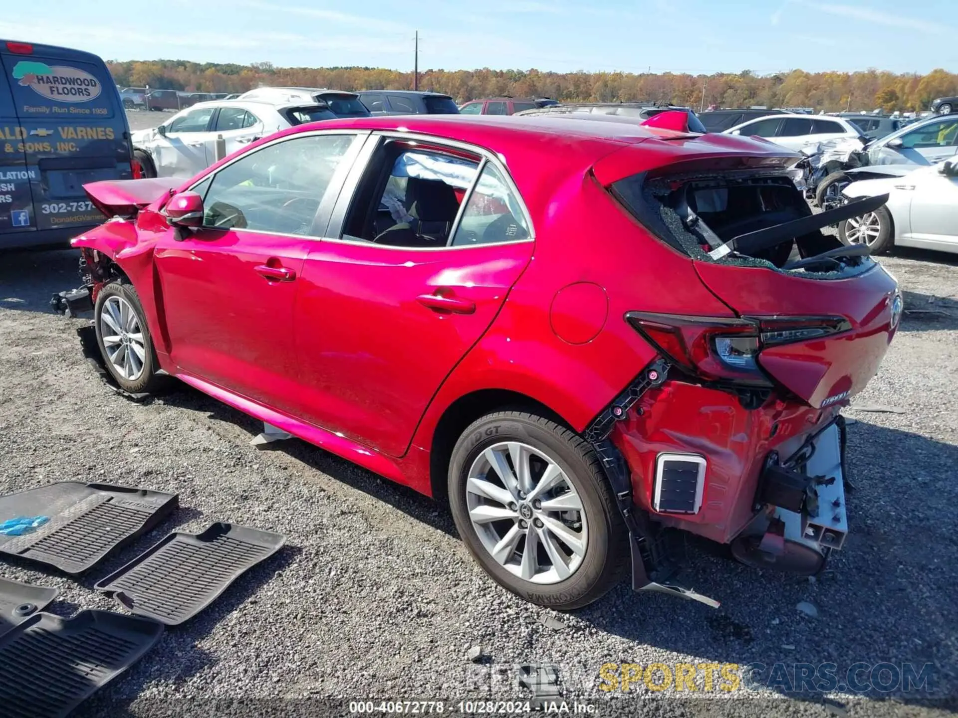 3 Photograph of a damaged car JTND4MBEXS3234262 TOYOTA COROLLA 2025