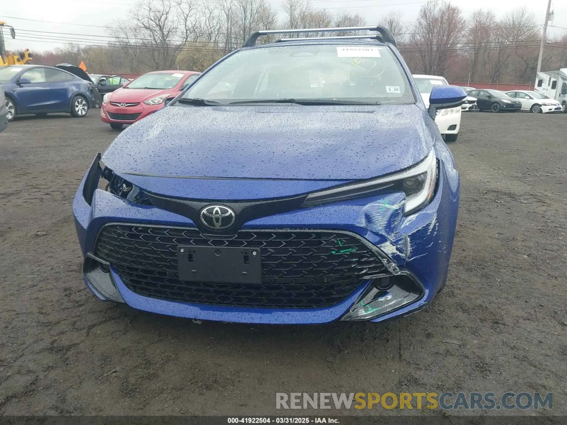 6 Photograph of a damaged car JTND4MBEXS3242085 TOYOTA COROLLA 2025