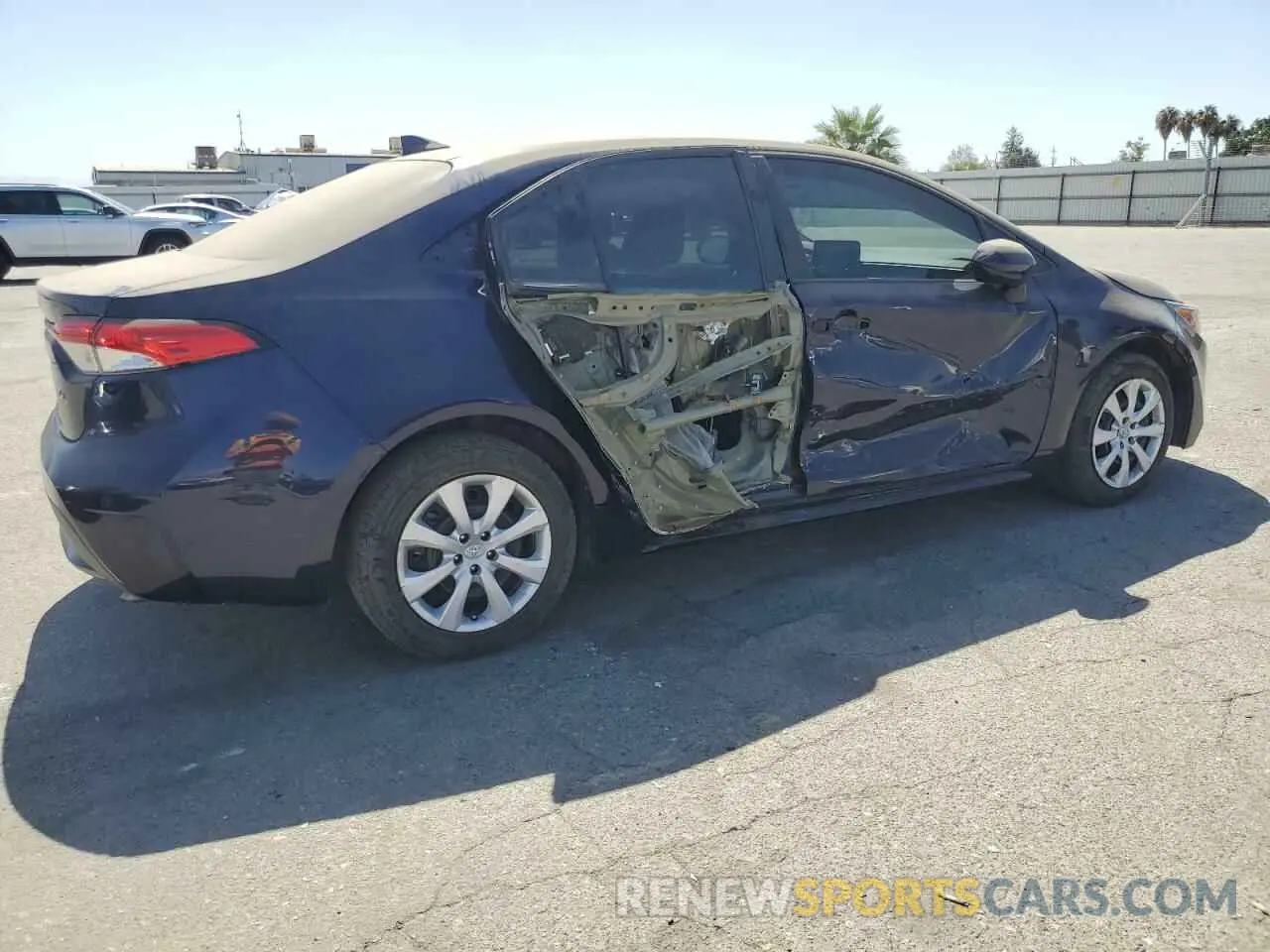 3 Photograph of a damaged car 5YFEPMAE8NP274109 TOYOTA COROLLA CR 2022