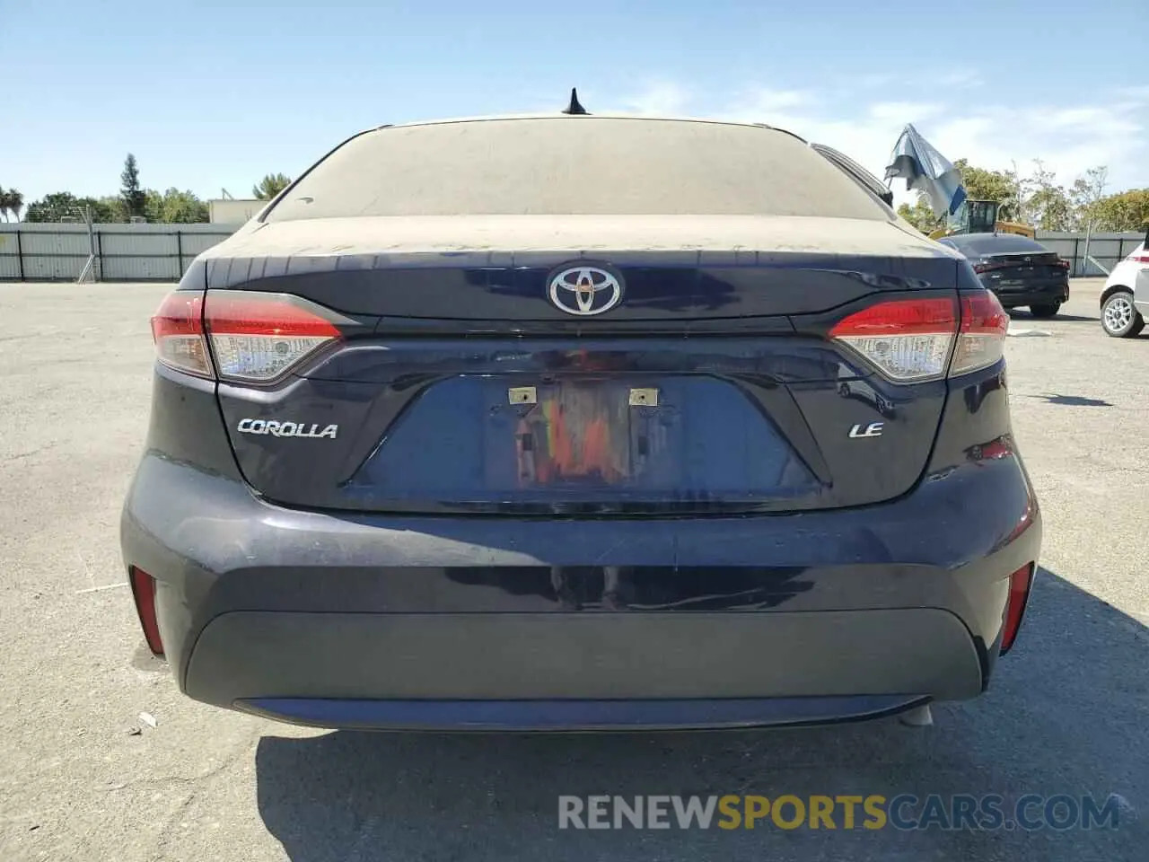 6 Photograph of a damaged car 5YFEPMAE8NP274109 TOYOTA COROLLA CR 2022