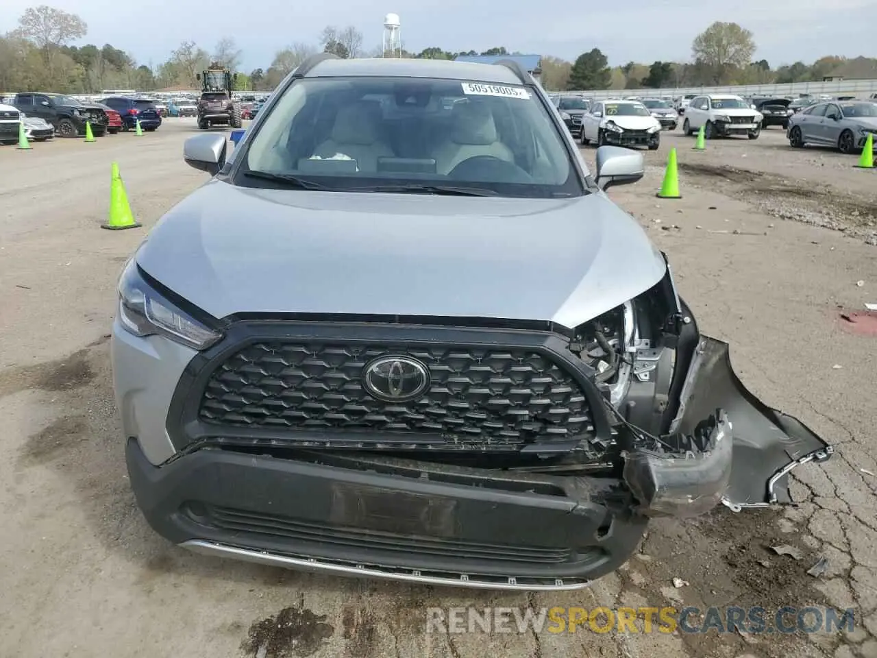 5 Photograph of a damaged car 7MUCAAAG0NV023297 TOYOTA COROLLA CR 2022