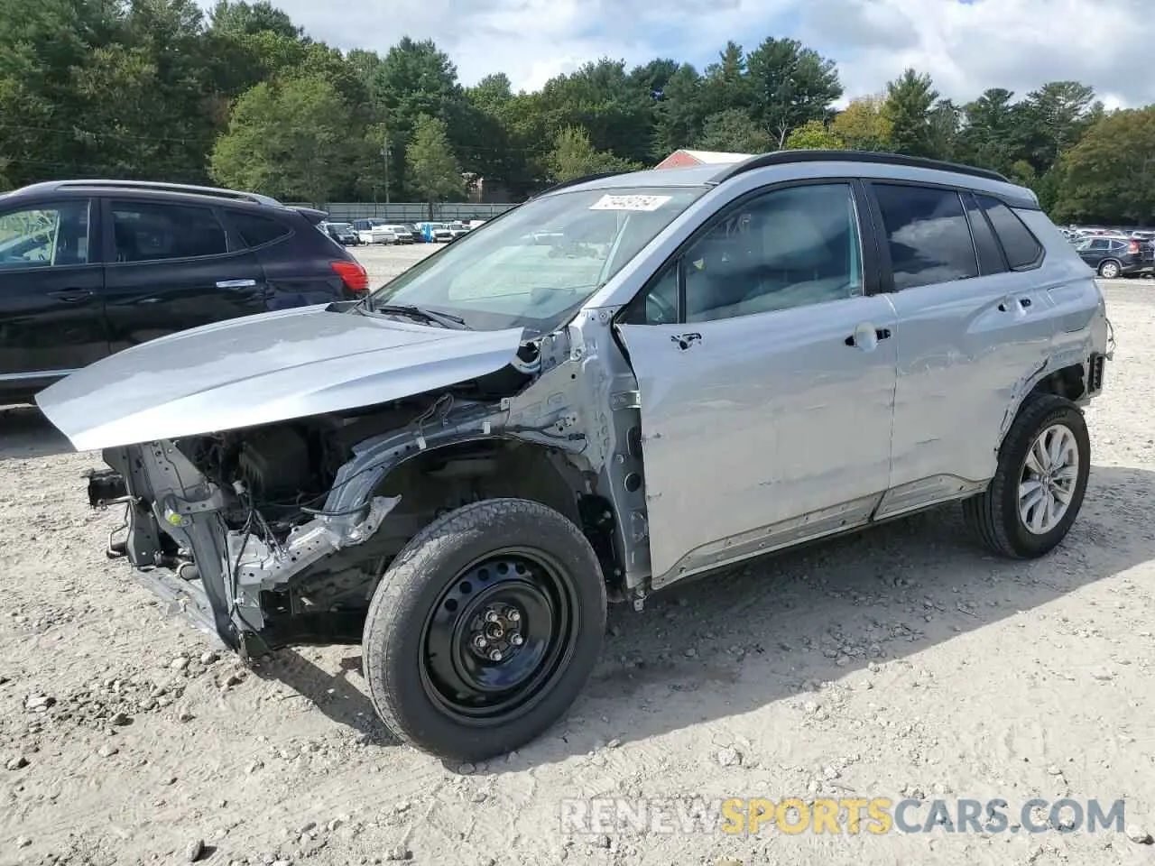 1 Photograph of a damaged car 7MUCAAAG2NV012821 TOYOTA COROLLA CR 2022